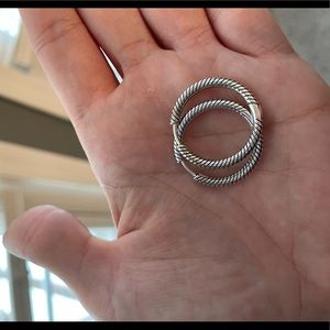 Pandora Moments Charm Hoop Earrings